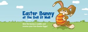 Easter Bunny at Bell St Mall